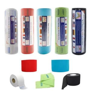 Hairdressers Neck Paper Disposable Broken Hair Resistant Protect Neck Paper Waterproof Hair Dyeing Tool