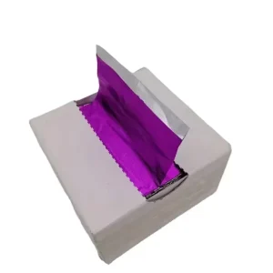 Hairdressing Custom Hair Salon Foils Highlight Embossed Curly Pop up Hair Foils