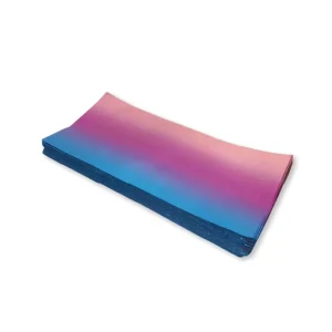 Hairdressing Foil Sheet Embossed Logo Printed Patterned Pre cut Hair Coloring Trendy Gradient