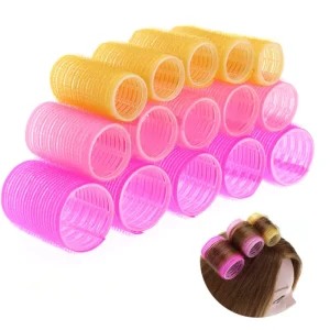 Hairdressing Home Use DIY Magic Large Self-Adhesive Hair Rollers Styling Roller Roll Curler Beauty Tool