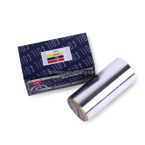 Hairdressing Pop up Aluminum Foil Roll for Salon Use Customized Foils Convenient HF1