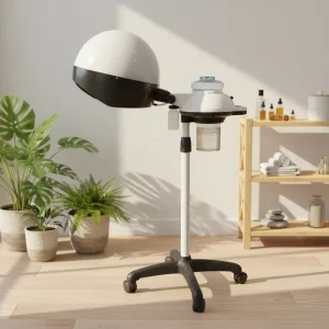 Hairdressing Salon Barber Professional Standing Nano Micro Mist Hair Steamer