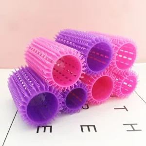 Hairstyling Magic Ellipse Hair Rollers Cold Hot Rubber Rod Bouncy Plastic Hair Curls