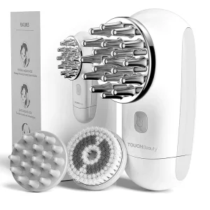 Handheld Sonic Vibration Scalp Massage Electric Face Brush Portable Body Massage Device for Home Personal Beauty