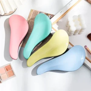 Handle Comb Anti-static Massage Hair Brush Tangle Detangle Shower Massage Hairbrush Comb Salon Hair Styling Tool