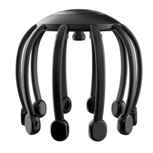 Head Stress Relief Promote Blood Circulation Portable Vibration Scalp Massage Device Head Relax Massager With Music