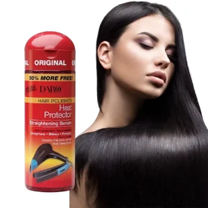 Heat Protector Straightening Serum Anti Frizz Smooth Hair Thermal Protection Moisturizing Repair Dry Damaged Hair Care Serum