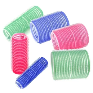 Heatless Hair Curler Magic Salon Plastic Self Grip Hair Rollers