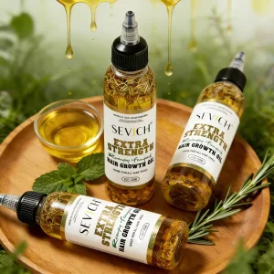 Herbal Hair Growth Serum 120ml Organic Rosemary Hair Growth Oil Booster Anti Hair Loss Treatment