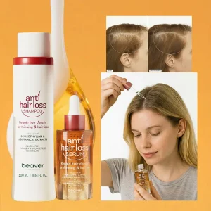 Herbal Hair Loss Treatment Nutrient Solution Scalp Intense Vegan Botanical Ginger Natural Hair Growth Serum for All Hair