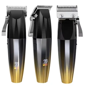 High Power Rechargeable Electric Hair Clipper LCD Digital Display Adjustable Salon Men Professional Household