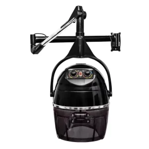 High Quality Barbershop Hair Steamer Salon Equipment Dryer Black Beauty Machine on Wall Mounted Hair Dryer Helmet