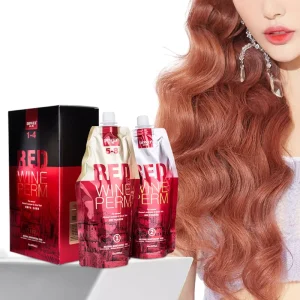 High Quality Curly Hair Products Perm Lotion Vegan Organic Natural Korean Curl Cream