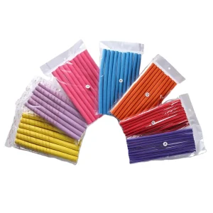 High Quality Custom Salon Hair Curler Perm Rods Soft Bendy Roller Sponge Perms Made of Rubber Cold Temperature