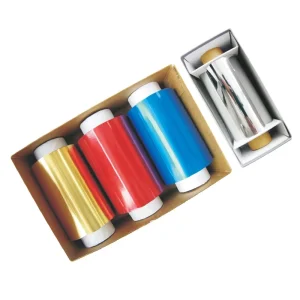 High Quality Hair Salon Printed Colorful Aluminium Foil Roll 10-30micron