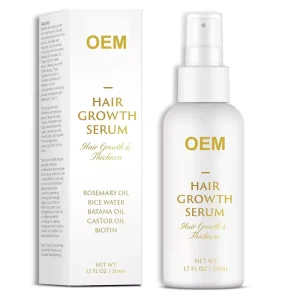 High Quality Herbal Hair Treatment Hair Regrowth Serum with Private Label