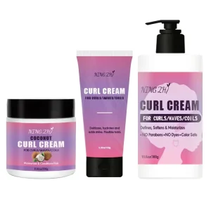 High Quality LOW MOQ 96pcs Nourishing Cream Curl Activator Cream for Wavy Hair Curl Enhancers