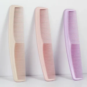High Quality New Material Professional Hairdressing Reusable Flat Plastic Hair Comb for Salon Hairstyle