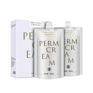 High Quality Permanent Perm Cream Hair Relaxer Salon Use Alkaline Floral Fragrance Collagen Keratin Smooth OEM ODM