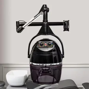 High Quality Plastic Wall Mounted and Standing Hair Steamer for Barbershops Salons Mall Modern Design Beauty Oil Dryer Equipment