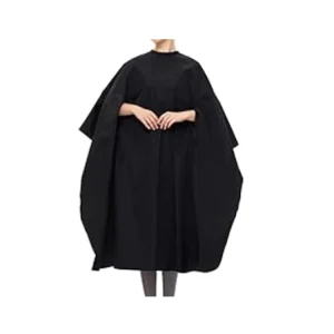 High Quality Professional Luxury Custom Waterproof Unisex Hairdressing Cape Polyester Barber Hair Stylist Cape Hole