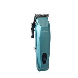 High Quality Rechargeable Hair Trimmer Hair Clipper with LED Display and 5 Adjustable Blade-lever