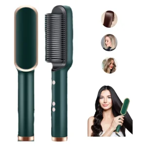 High Quality Styling Tools Electric Salon Hair Straightening Fast Heating Professional Hair Curler Hair Comb Brush