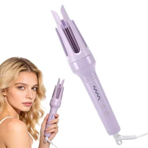 High Quality and Reasonable Price Home Use Ceramic Ionic Big Wave Curler Three Barrel LCD Curling Iron Hair Curler