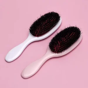 High quality Anti static Non tightening Hairbrush with a Comfortable Handle Ideal for Home Use