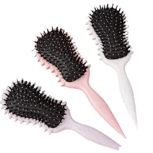High-quality Bouncing Comb for Scalp Massage Best-selling Hair Growth Air Cushion Comb with Multi Colors Cleaning Brush