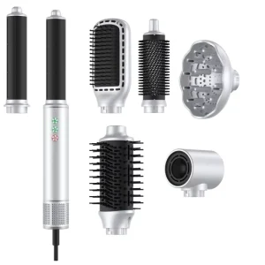 High speed Hair Dryer with Negative Styling Tools Hot Air Comb Set HS05 HS09 Multi purpose High speed Hair Ion Curling Iron