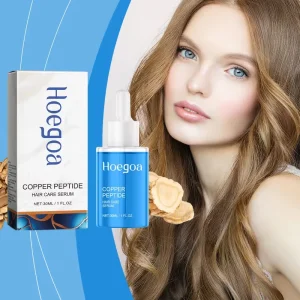 Hoegoa Daily Scalp Massage Mild Moisturizing Hair Softening Copper Peptide Hair Care Serum