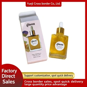 Honey Infused Hair Oil Lightweight Nourishing Shine Hydrating Smooth Dry Hair Treatment