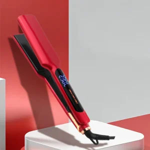 Hot Comb Ceramic Hair Straightener Household Electric Straightening Tool Fast Heating LED Efficient Styling All Hair Types