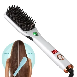 Hot Comb Hair Straightener Multifunctional Styling Comb 2 in 1 Splint MCH Fast Heat Hair Straightening Brush