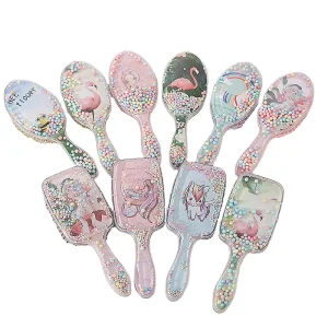 Hot SellCartoon Design Cute Hair Styling Comb Plastic Curly Children’s Hairbrush