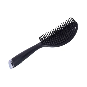 Hot Selling Detangling Hair Brush Curved Curly Anti Static Hair Brush for Curly with Handle