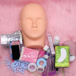 Hot Selling Starter Lash Kit Set Professional Eyelash Extension Tools Eyelash Extension Training Kits Lash Extension Kit