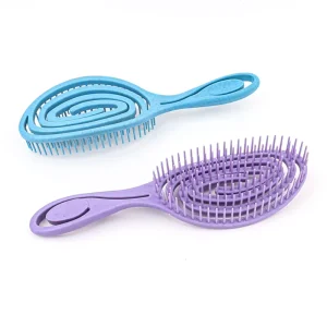 Hot Unique Spiral Hairbrush Detangling Hair Brush for Women Men & Children