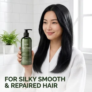 Hotel Spa Salon Tea Tree Conditioner Repairing Smoothing Anti Frizz Nourishing Bulk Supply OEM
