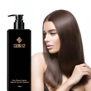 Hyaluronic Acid Fragrance Gel Hair Conditioner for Damaged Hair Deep Hydrating Repair Moisturizing Salon Grade Vegan