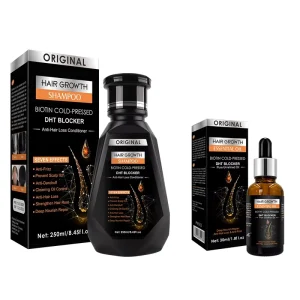 In Stock 250Ml and 30Ml Organic Nourishing Ginger Hairgrowth Kit Scalp Care Essential Oil Set Hair Care Hair Growth Essential Oi