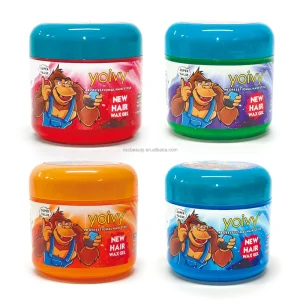 In Stock Organic Vegan Silicone Free Argan Oil Hair Styling Wax Pomade Strong Hold for Dreadlocks Fine Hair