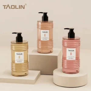 In Stock PET 500ml Shampoo Bottle Shower Gel Oil Barrel Bottle Conditioner Bottle Body Lotion Pump Bottle