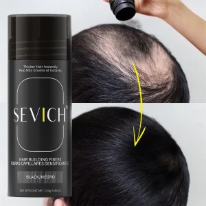 Instant Cover Hair Loss Multi colors Waterproof Hair Thickening Powder Hair Building Fiber Spray for Men