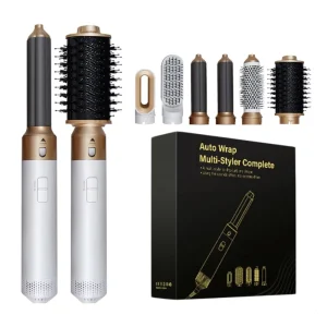 Ionic 6 in 1 Multi Styler Hair Dryer with Auto Wrap Curler Travel Hair Dryer for Hotel Use
