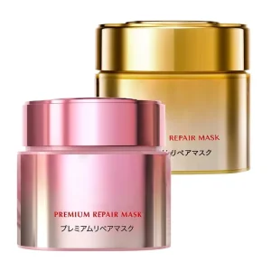 Japanese Import 0 Second Hair Mask Gold & Pink Smoothing & Repairing Hair Conditioner Genuine Original Product
