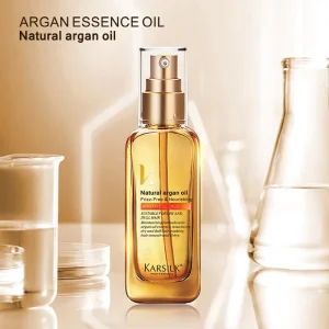 Karsilk Private Label Essence Natural Hair Oil Organic Biotin Argan Oil Essence Hair Oil for Dry Damaged Hair