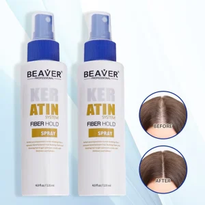 Keratin Building Fibers Waterproof Holding Hair Styling Spray Hair Fiber Holding Spray