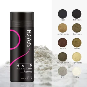 Keratin Hair Fiber Natural Hair Building Fibers Cover Thin Areas Hair Styling Powder Thickening Fiber Spray
